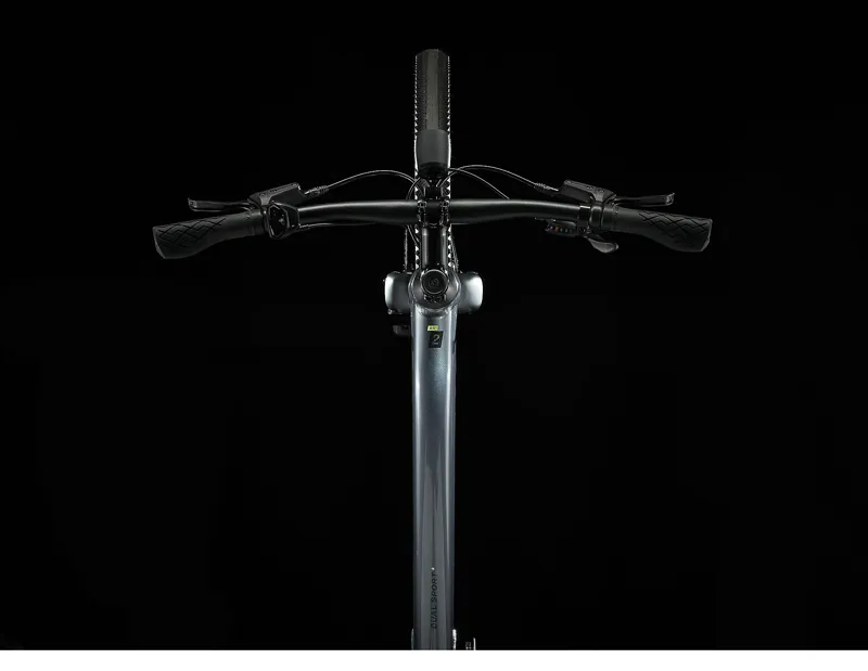 Trek Dual Sport+ 2 Stagger Hybrid eBike in Galactic Grey-5